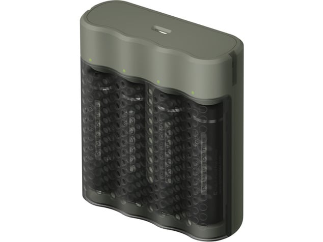 GP USB nabíjačka Speed M451 + 4AA GP ReCyko Pro 2000