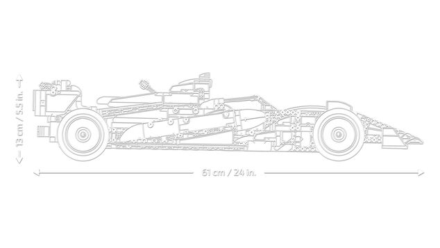 LEGO® Technic 42240 Auto Aston Martin Aramco AMR25 F1®