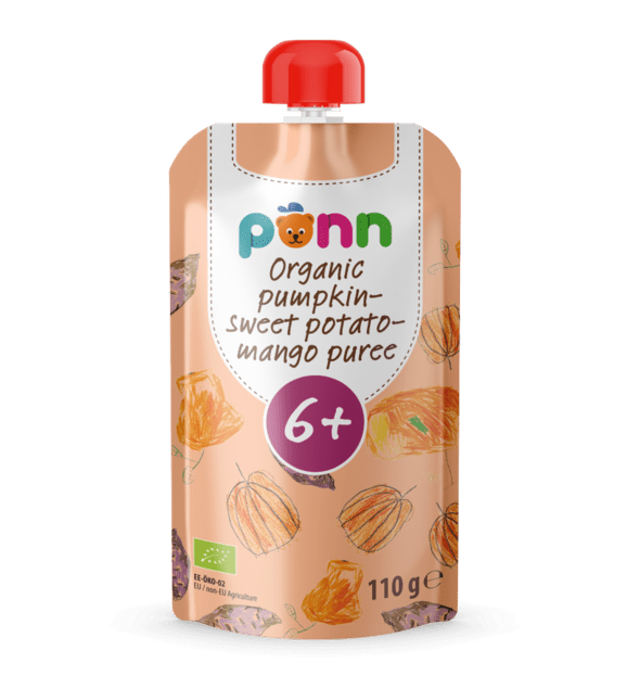 SALVEST Ponn BIO Pyré z tekvice, zemiakov a manga (110 g)