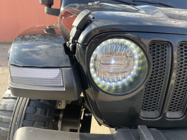 Elektrické autíčko JEEP Wrangler, Jednomiestne, čierne