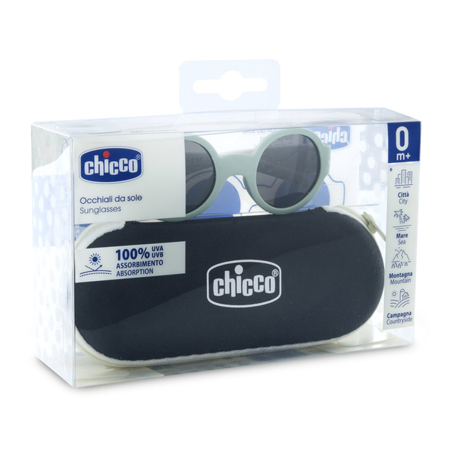 CHICCO Sunčane naočale Green Smoky 0m+