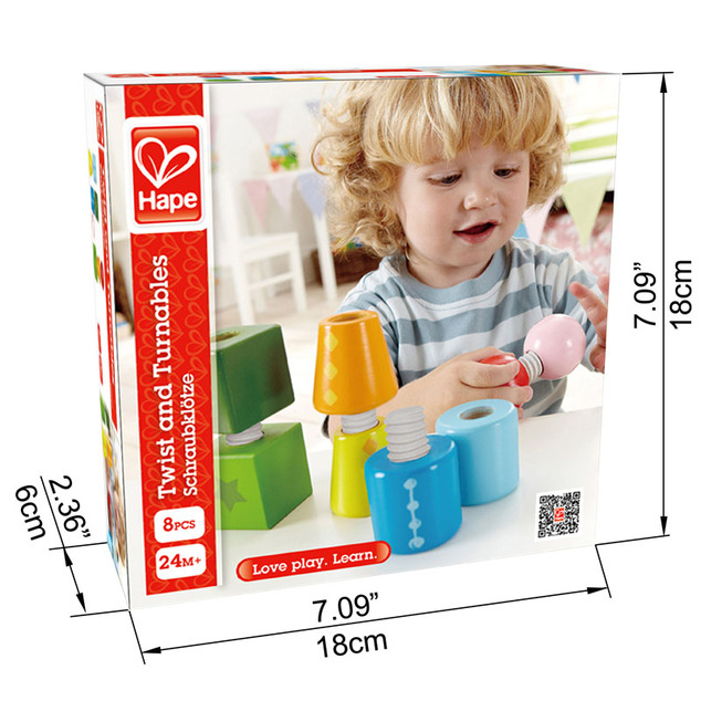 Hape Drevené skrutkovanie