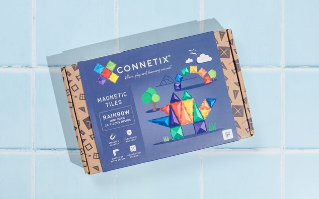CONNETIX® Rainbow Mini Pack magnetická stavebnica 24 ks