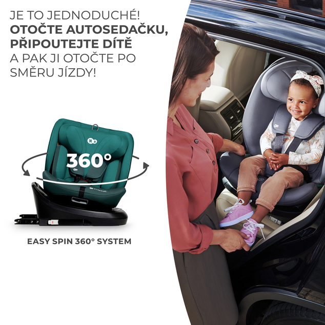 KINDERKRAFT Asiento de coche I-Grow I-size 40-150 cm Azul