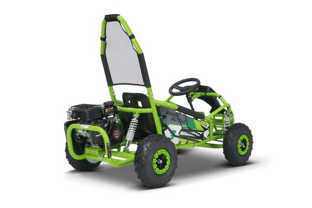 Benzínová bugina pre deti Beneo Motors BUGGY RSX zelená - 98cm3