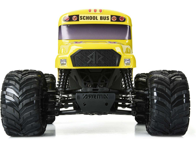 Pro-Line karosérie 1:16 školní autobus, žlutý: Arrma Gorgon/Quake Grom