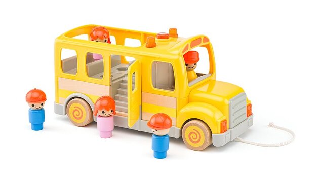 Woody Auto scuolabus con suoni e luci
