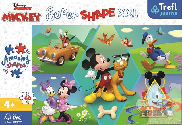 Trefl puzzle Super Shape XXL Mickey Mouse