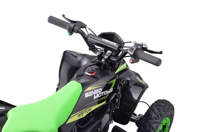 Elektrisches Kinder-Quad Beneo Motors Raptor grün - 800W