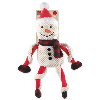 SpielzeugDog Fantasy Winter Tale Schneemann Plüsch Quietschen 40cm