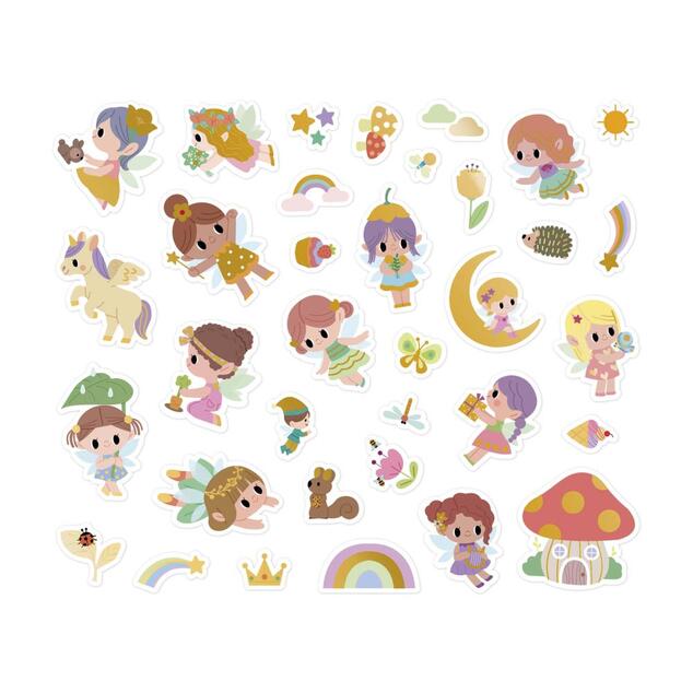 Janod Stickers Samolepky Víly 200 ks