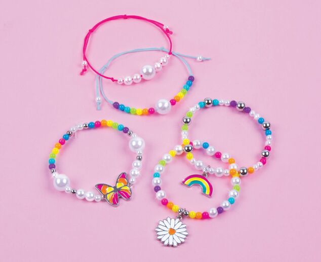 Sada na výrobu náramkov Rainbow Treasure