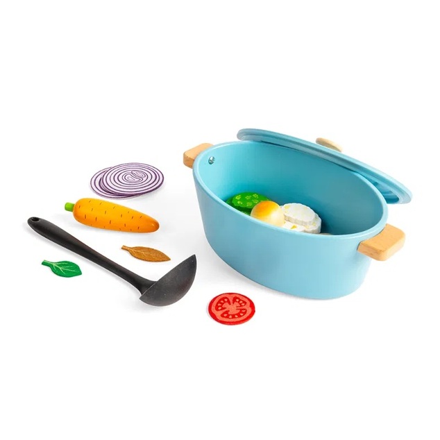 Bigjigs Toys Miska na zapekanie so zeleninou
