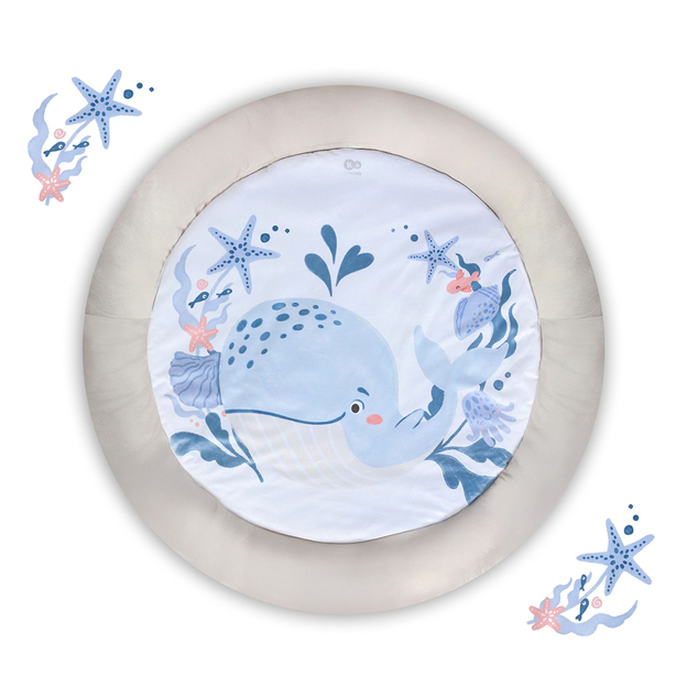 KINDERKRAFT Deka hracia s hrazdičkou Cozyplay Nordic Breeze