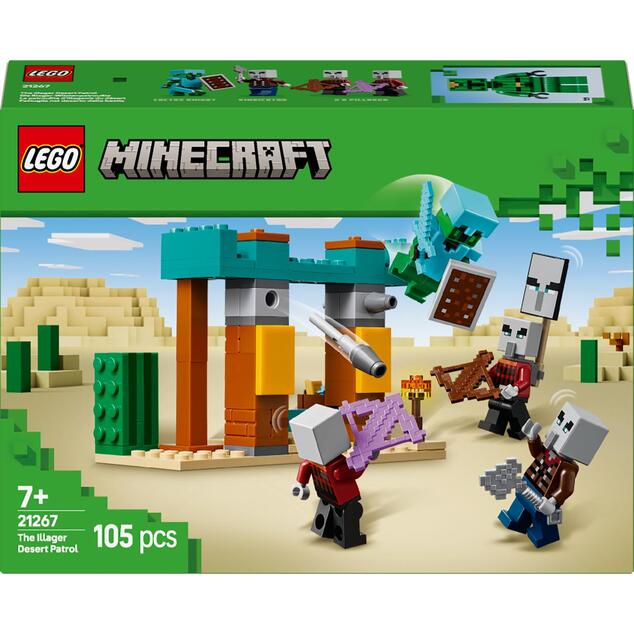 LEGO® Minecraft® 21267 Hinterhalt des Plünderers