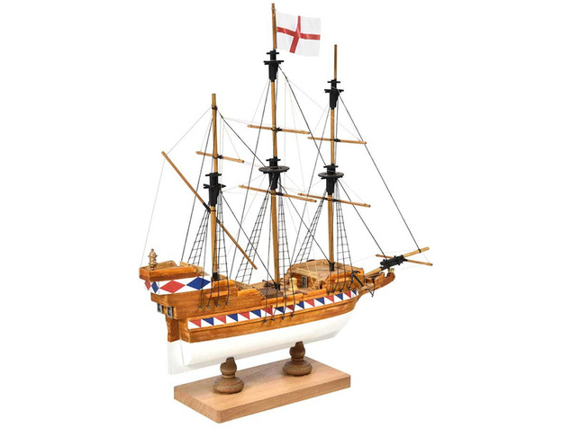 AMATI Elizabethan galeóna 1:135 First step kit