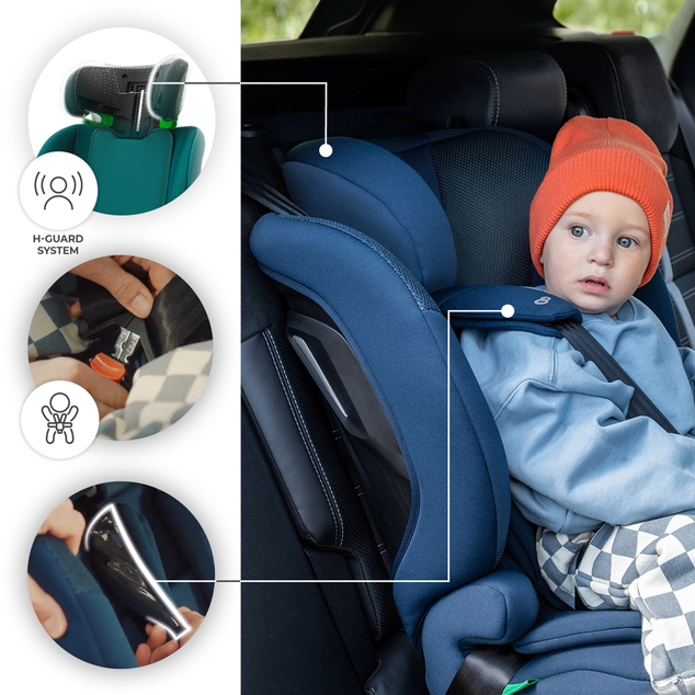 KINDERKRAFT Autosedačka Comfort Up 2 Plus i-Size (76-150 cm) Green