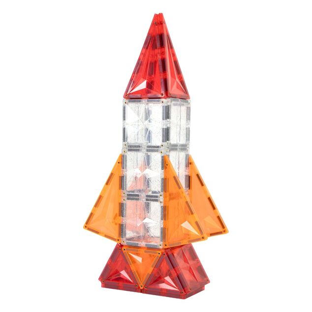 Cleverclixx – Ensemble de construction magnétique Inventive Pack Intense – 110 pcs + 15 pcs gratuits