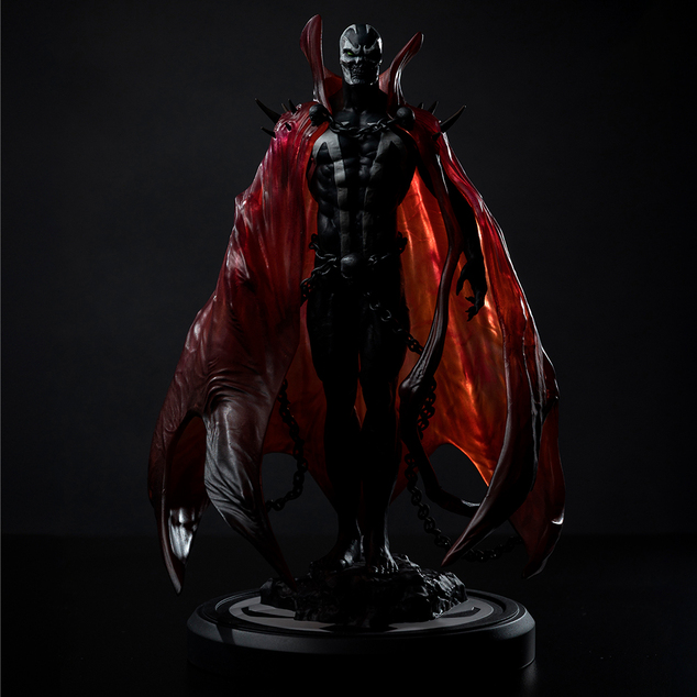 Spawn by Pupeteer Lee (Black White &amp;amp; Red All Over) 1:10 Scale Resin Statue Limited Edi