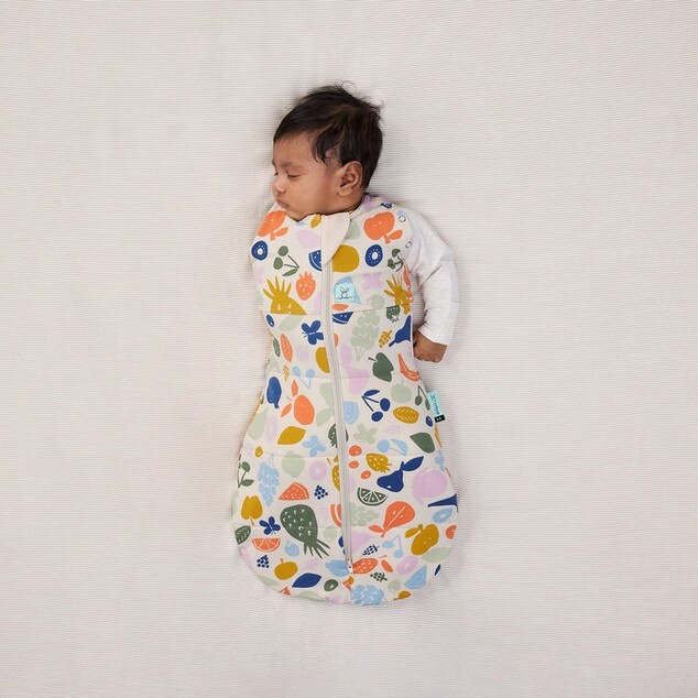 ERGOPOUCH Пелена и спален чувал 2в1 Cocoon Fruit Salad 3-6 м, 6-8 кг, 2,5 tog