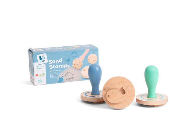 BS Toys Pečiatky na piesok - 3 ks