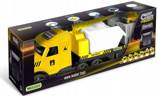 Wader Magic Truck Technic príves s kontajnermi