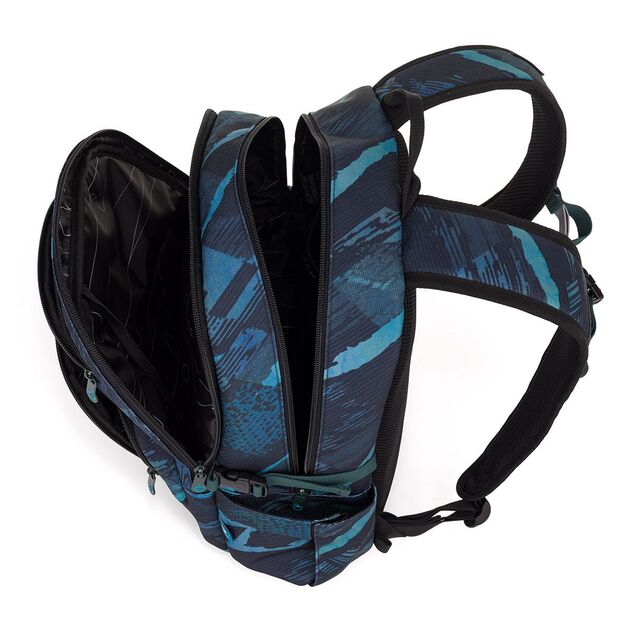 Zaino studentesco nel design blu-turchese Topgal VIKI 25078