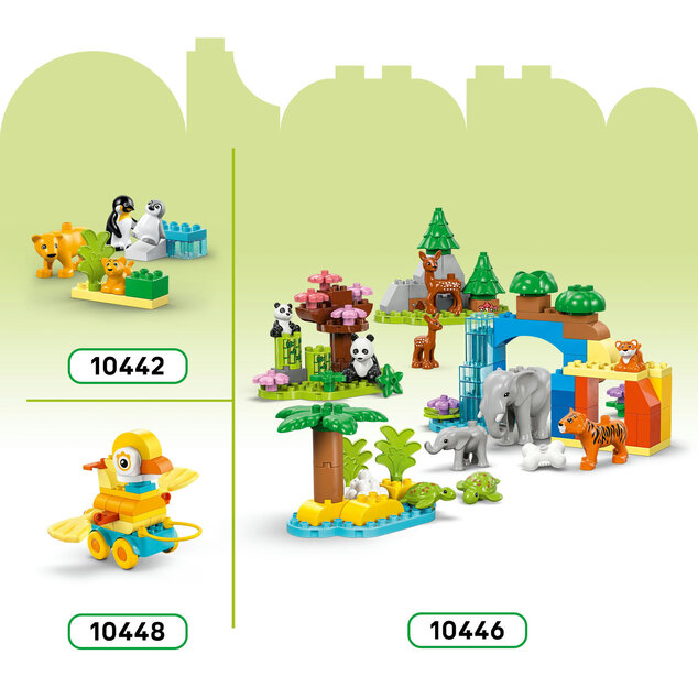 LEGO® DUPLO® 10451 3 v 1: Dinosaury na kolieskach