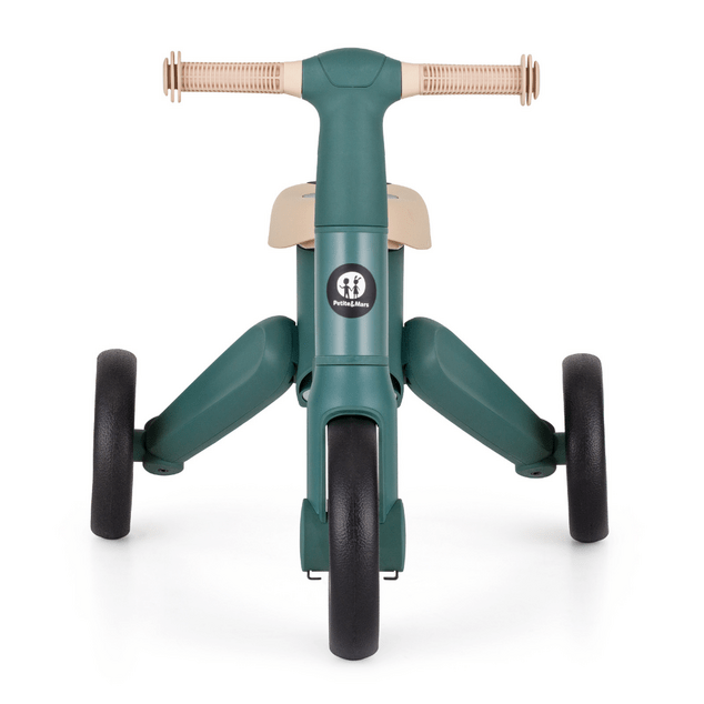 PETITE&amp;MARS Tricycle multifonction 4 en 1 Drift Misty Green