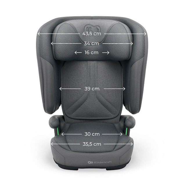 KINDERKRAFT Autosedačka skladacia Unity 2 I-Size Grey