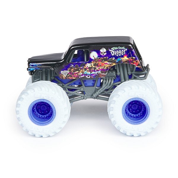 Monster Jam - zberateľský kovový model Monster Truck, El Toro Loco, assort, 1:64
