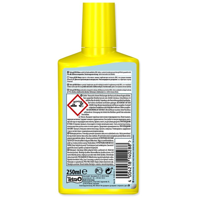 Prípravok Tetra pH/KH Minus 250ml