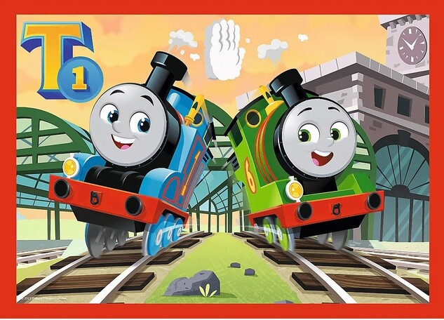 Puzzle 4v1 - Úžasný Tom / Thomas and Friends