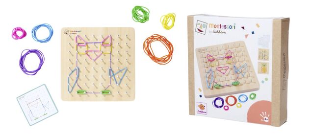 Montessori Geometrická doska