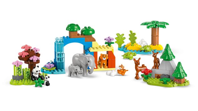 LEGO® DUPLO® 10446 Rodinky divokých zvierat 3 v 1