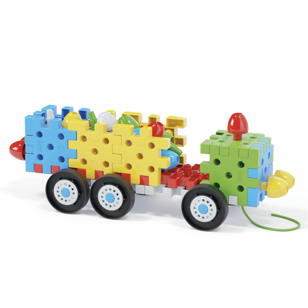 Quercetti Jumbo Peggy - Mosaik-Bausatz - 62 Stk