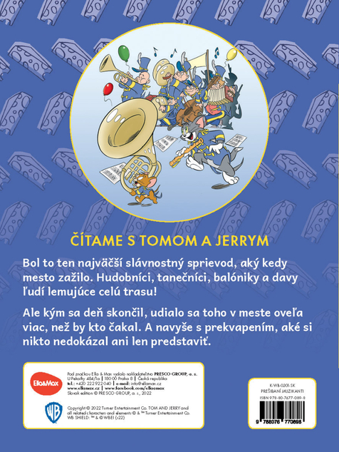 Prešibaní muzikanti – Tom a Jerry v obrázkovom príbehu