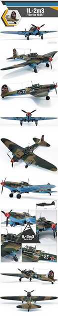 Modellbausatz Flugzeug 12357 - IL-2m3 "Berlin 1945" (1:48)