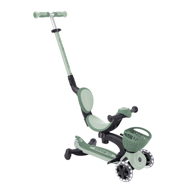 Globber kolobežka Go Up Baby lights 360 ° Sage