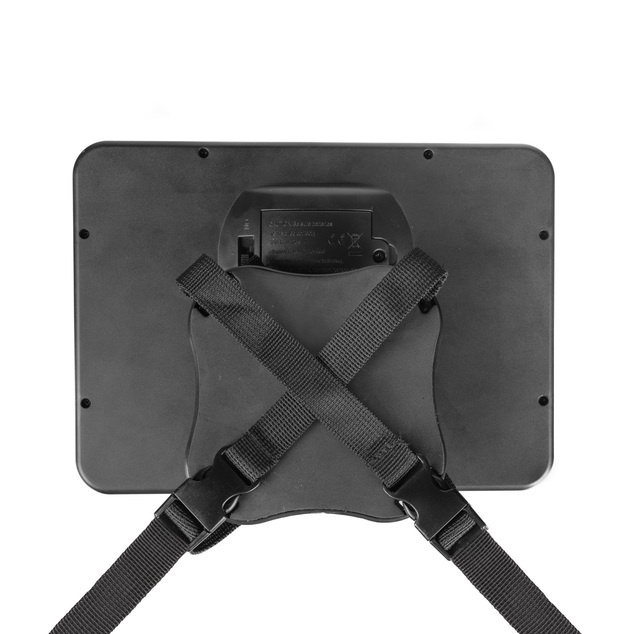 Zrkadlo s osvetlením LED DELUXE, Black