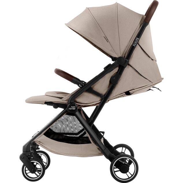 Set Kočík FLYLITE + cestovná taška zadarmo, Teak