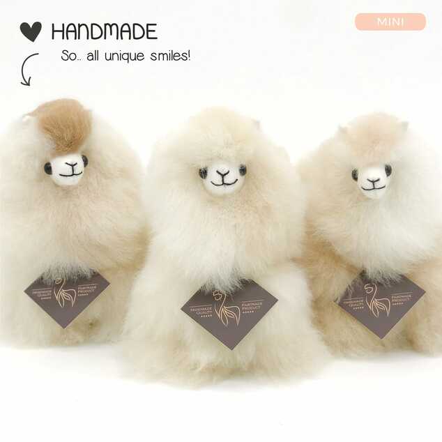 INKARI Jucărie de pluș Alpaca Mini Sahara 15cm