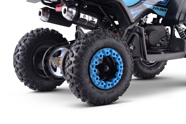 Benzínová štvorkolka pre deti Beneo Motors Explorer modrá - 50cm3