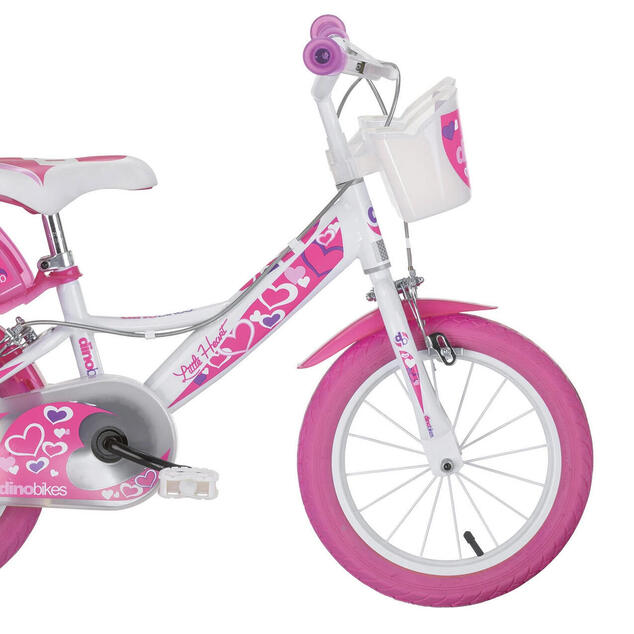 Dino Bikes - Bicicletta per bambini 16" 164RN - bianco 2017