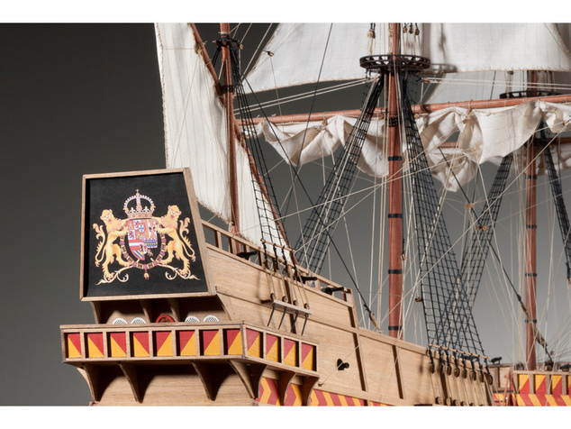 Dušok San Martin 1588 1:72 kit