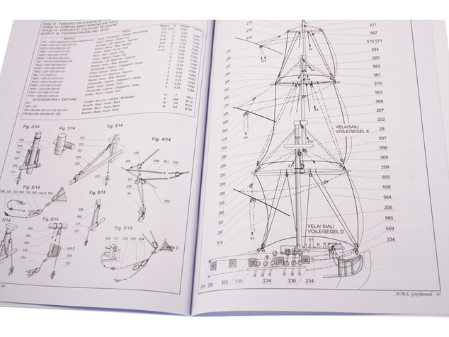 COREL HMS Greyhound fregata 1720 1:100 kit