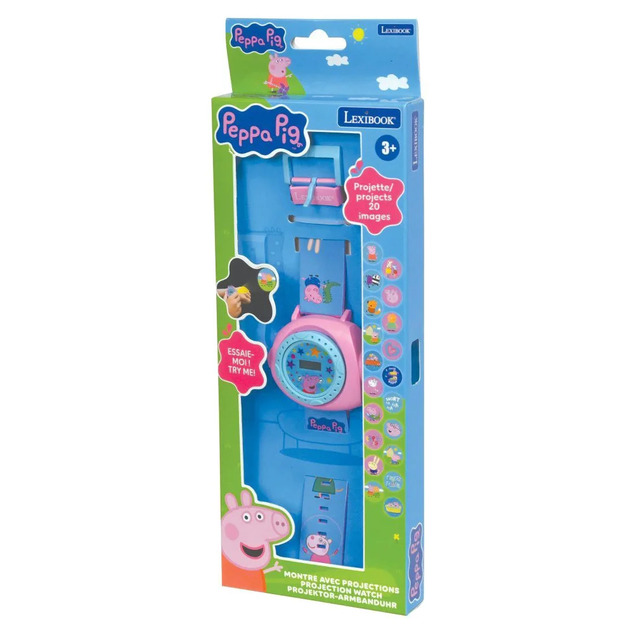 Digitale Projektionsuhr - Peppa Wutz