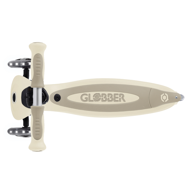 Globber kolobežka Go Up Baby lights 360 °  Taupe