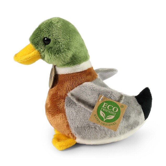 Anatra selvatica di peluche con suono 22 cm ECO-FRIENDLY