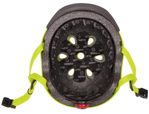 Globber Kinderhelm Elite Lime Green - Flowers XS/S (48-53 cm)